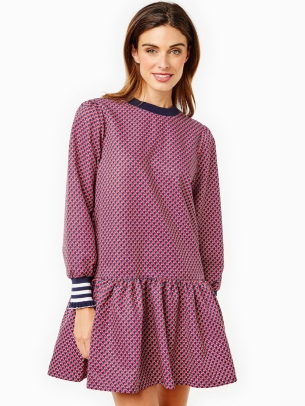 NWT ADDISON BAY Active Crepe Vine Dress Sz L